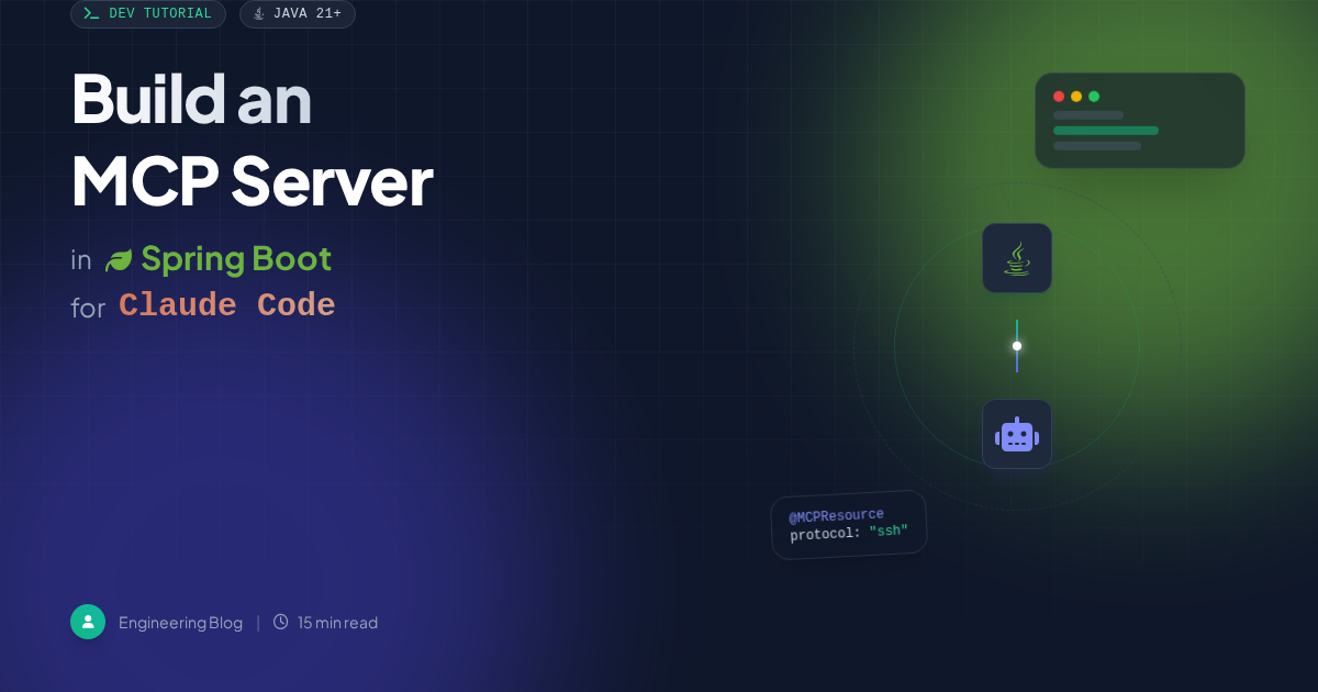 Debugging Spring Boot with Claude Code and MCP: A Developer's Guide